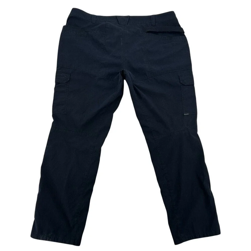 5.11 Tactical Men 42x32 Navy Blue Ripstop Cargo Pants Outdoor Hiking Gorpcore